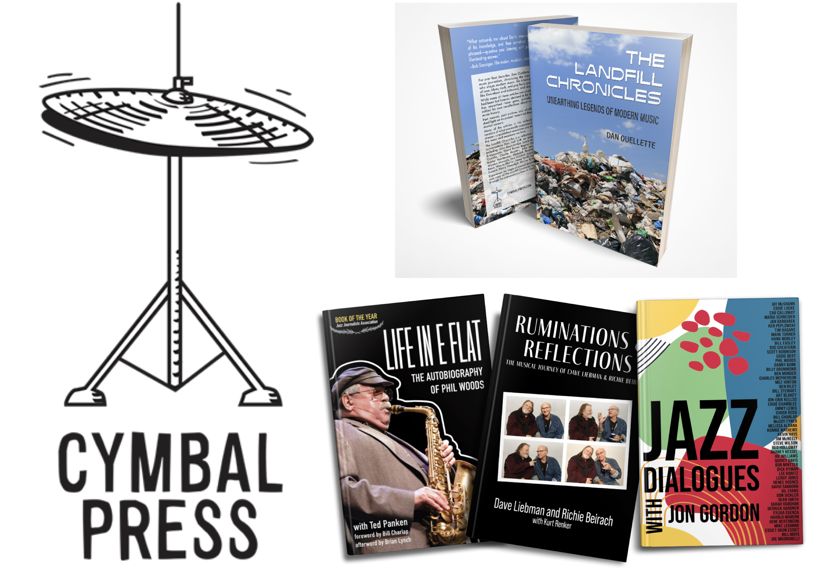 Exciting New Books about Jazz and Beyond - Cymbal Press